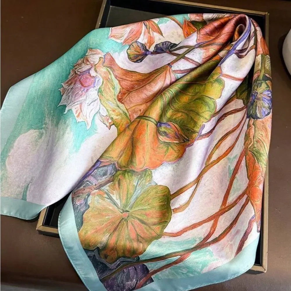 Boho flower scarf S77